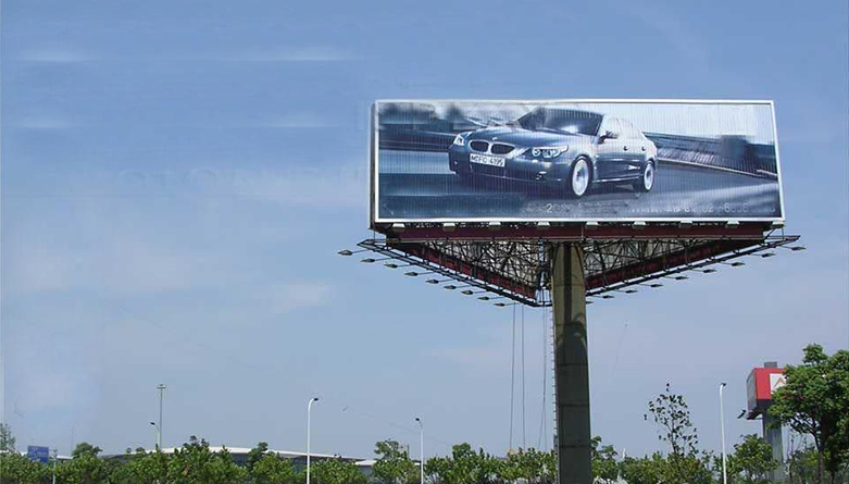 三面翻廣告牌設計尺寸大小的原則